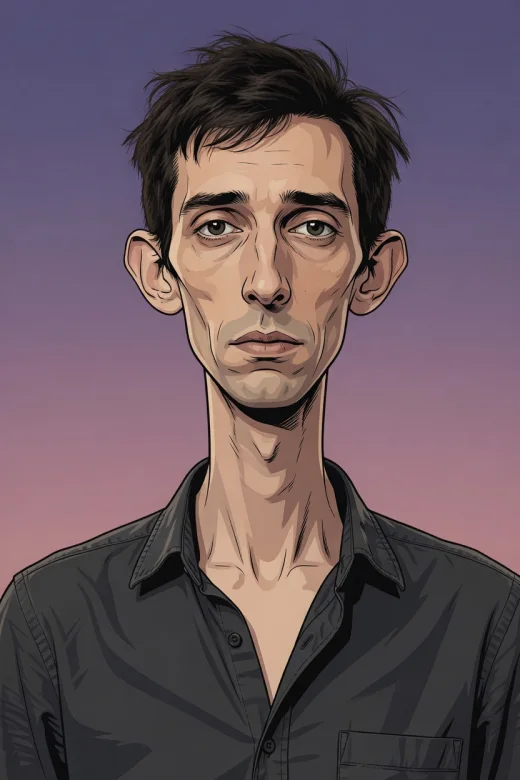 Crane character portrait