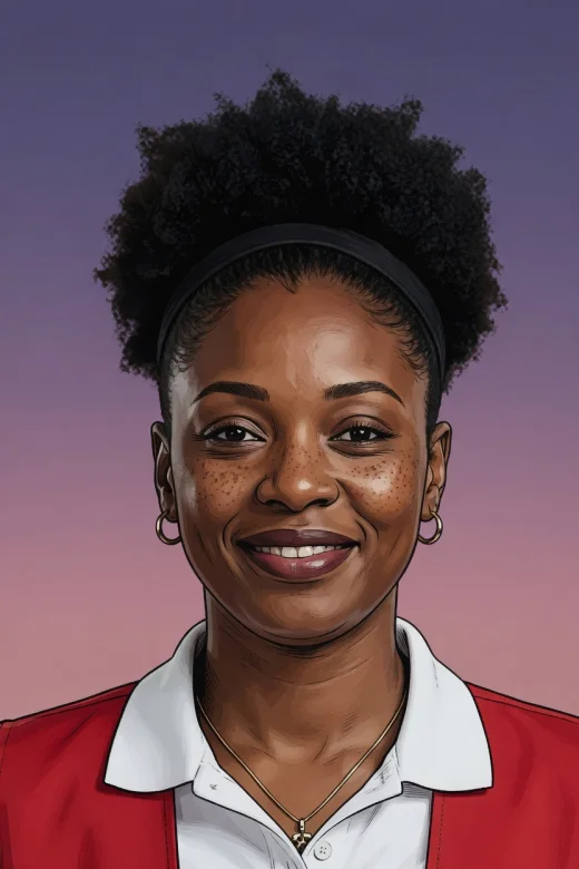 Keisha character portrait