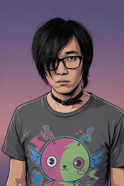 Raven character portrait