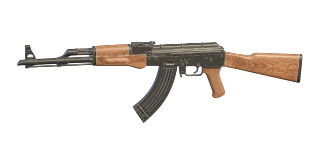 AK-47 weapon preview from the game