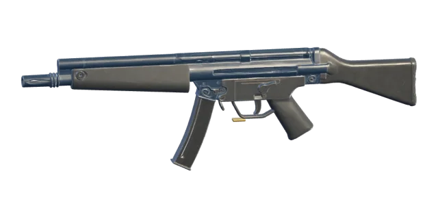 MP5 weapon preview from the game